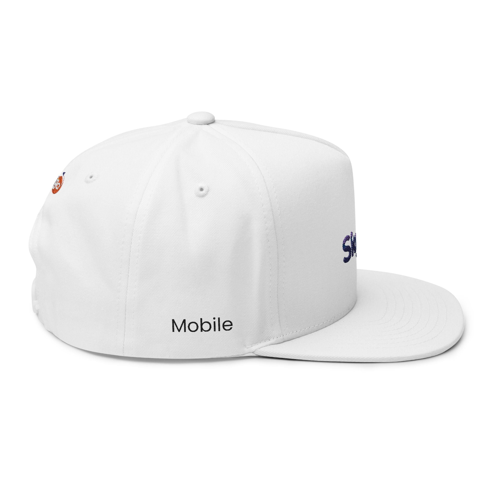 Flat Bill Cap (Embroidery)