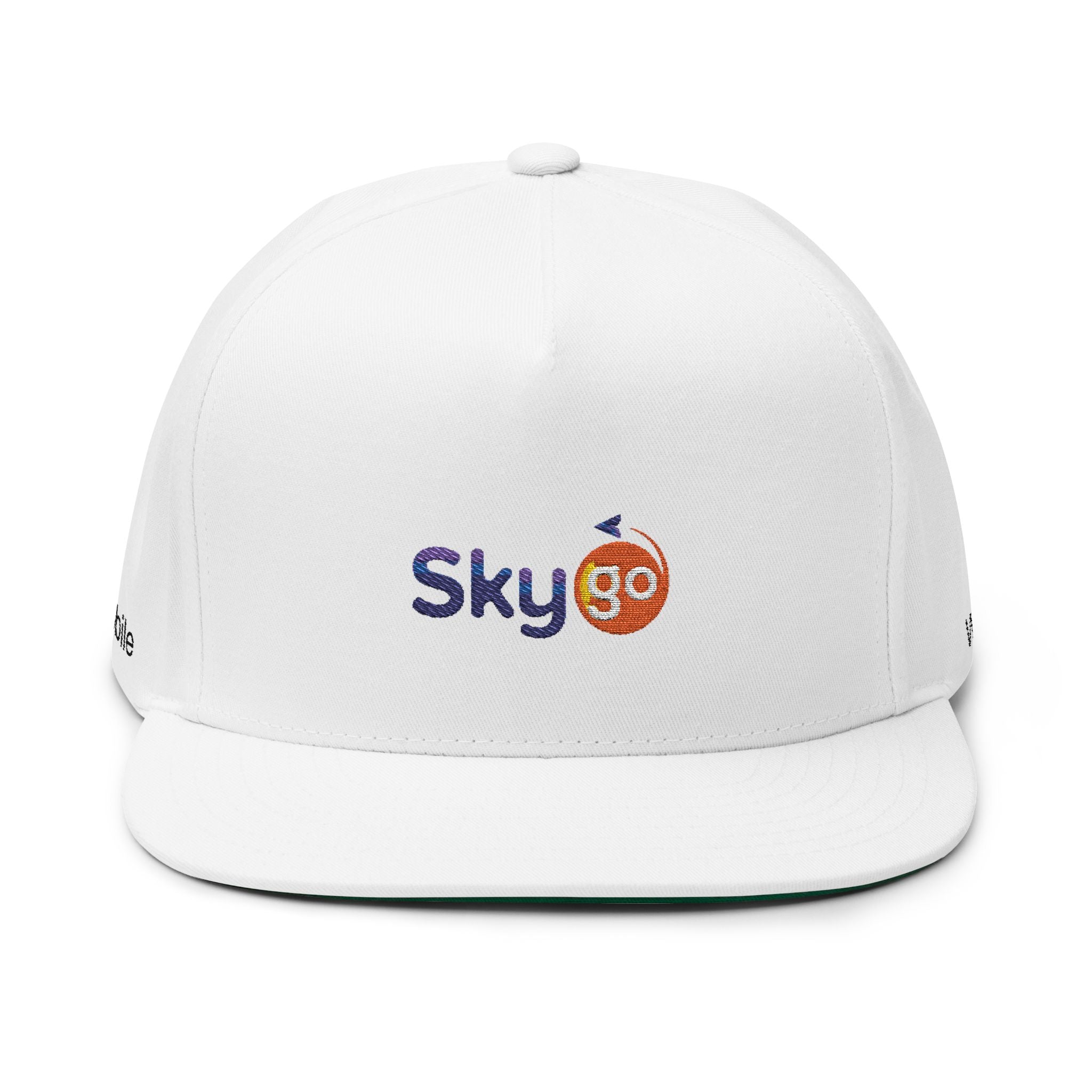 Flat Bill Cap (Embroidery)